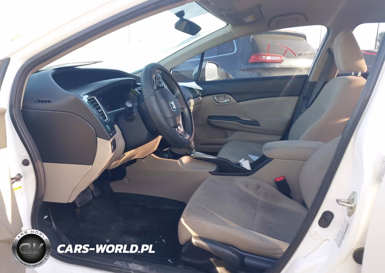 2013 Honda Civic Lx VIN:19XFB2F57DE267054 - 5