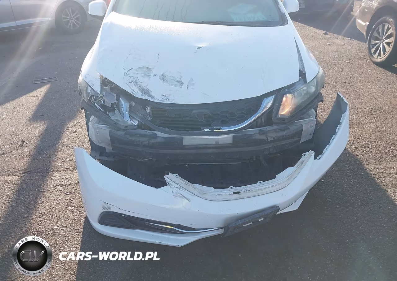2013 Honda Civic Lx VIN:19XFB2F57DE267054 - 6