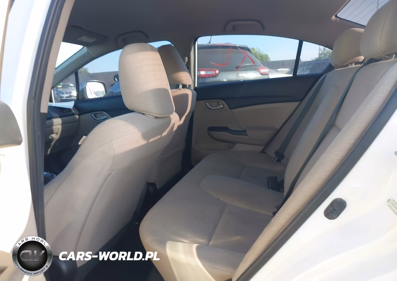 2013 Honda Civic Lx VIN:19XFB2F57DE267054 - 8