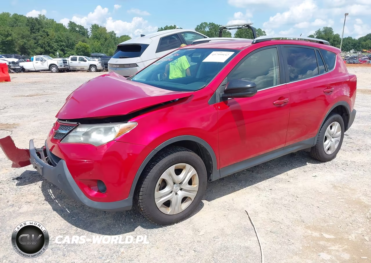 2015 Toyota Rav4 Le VIN:JTMBFREV5FD110477 - 2