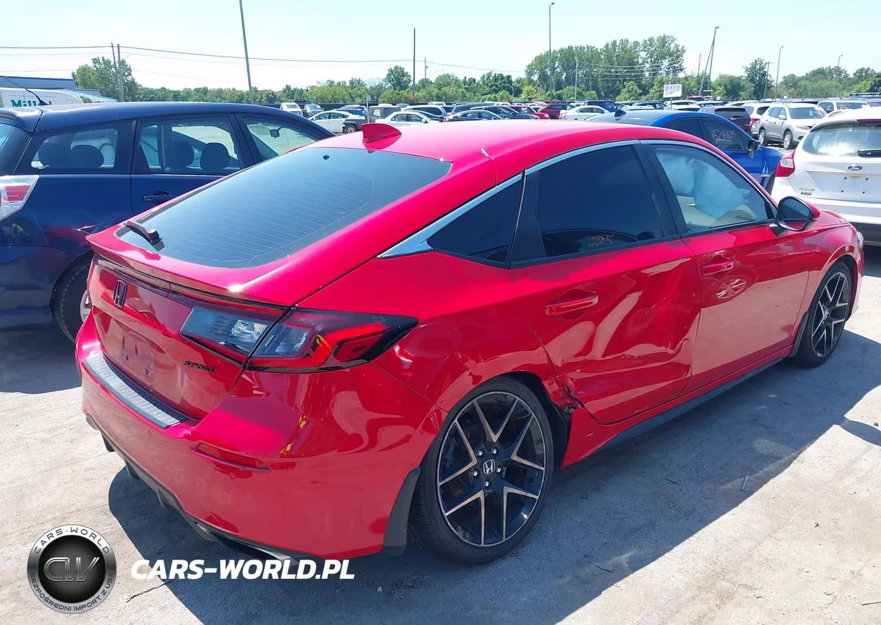 2022 Honda Civic Sport Touring VIN:19XFL1H81NE001660 - 4