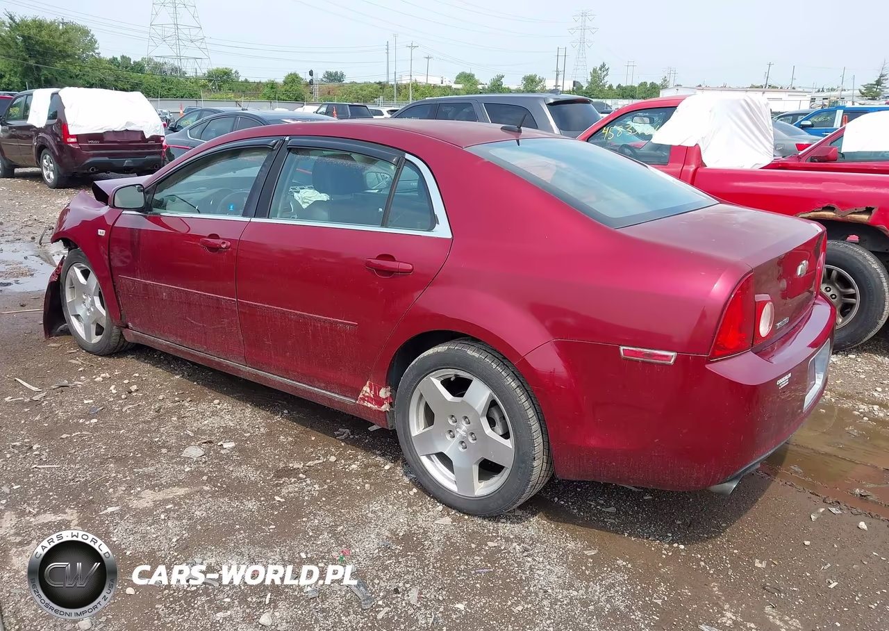 2008 Chevrolet Malibu Lt W-2Lt VIN:1G1ZJ57788F289165 - 3