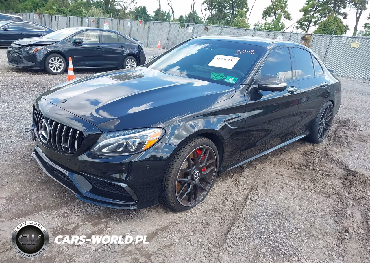 2017 Mercedes-Benz Amg C 63 S VIN:55SWF8HB5HU189110 - 2