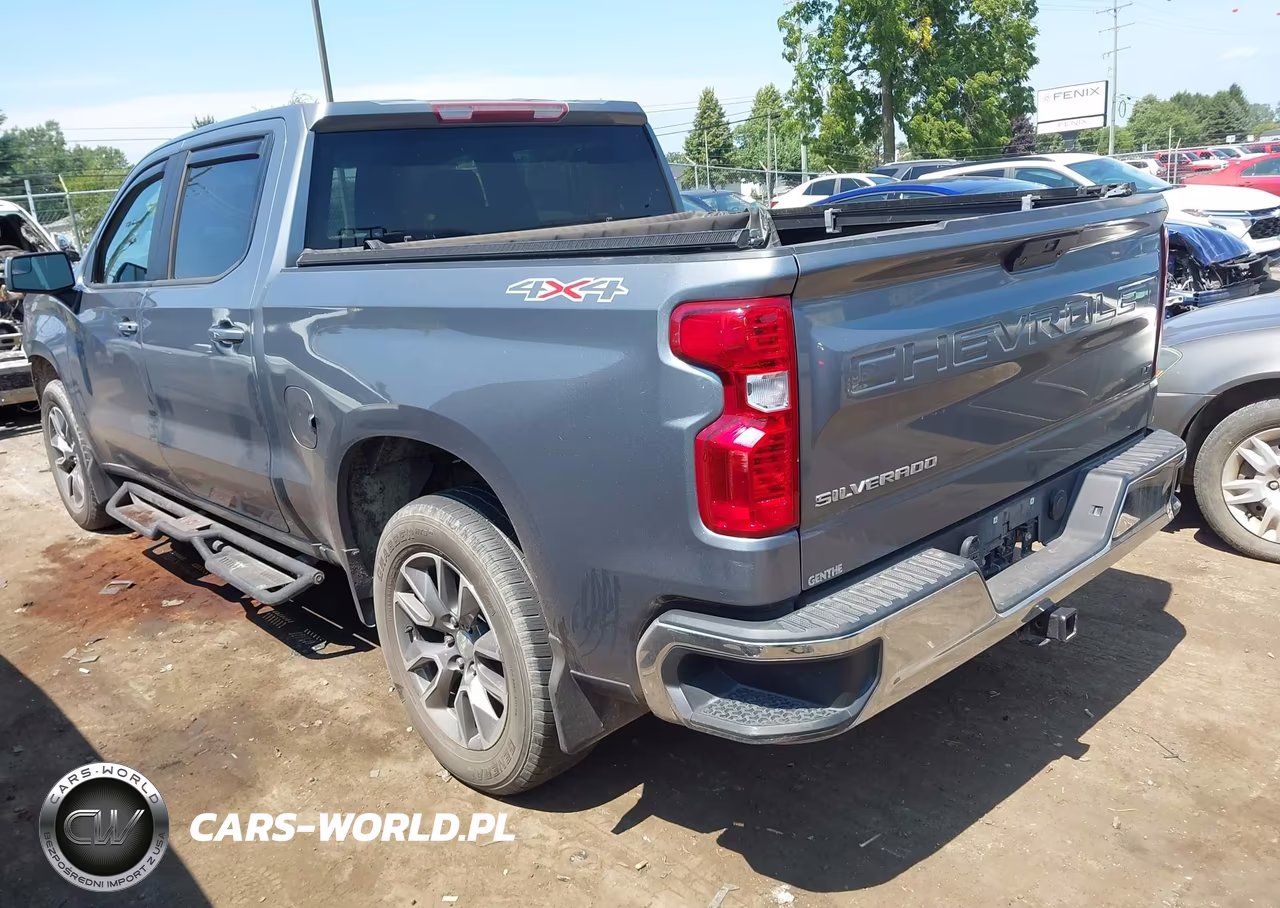 2021 Chevrolet Silverado 1500 4Wd Short Bed Lt With 2Fl VIN:1GCPYJEK5MZ412486 - 3