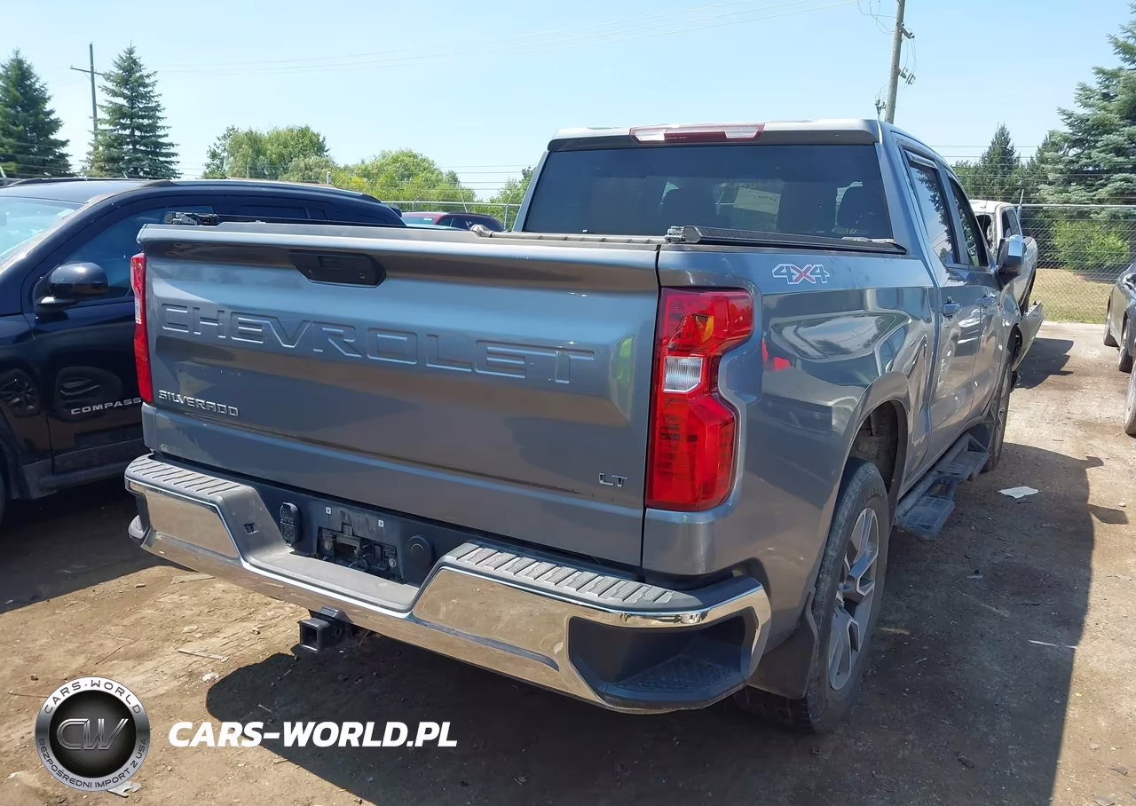 2021 Chevrolet Silverado 1500 4Wd Short Bed Lt With 2Fl VIN:1GCPYJEK5MZ412486 - 4