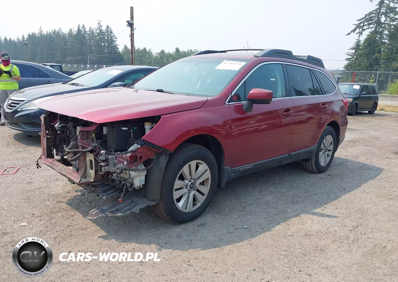 2015 Subaru Outback 2.5I Premium VIN:4S4BSACC6F3206814 - 2