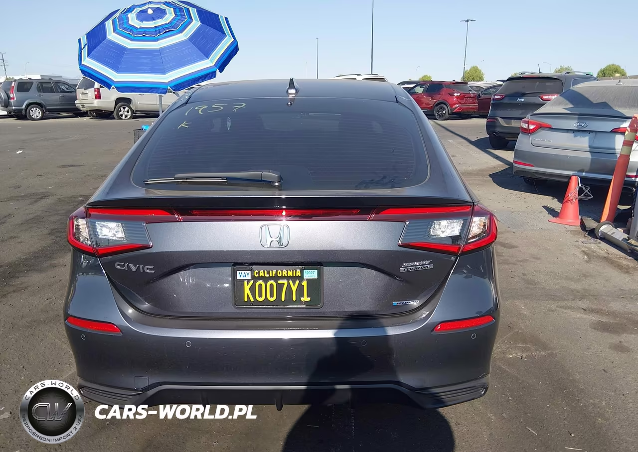 2025 Honda Civic Hybrid Sport Touring VIN:JHMFL4H97SX001957 - 16