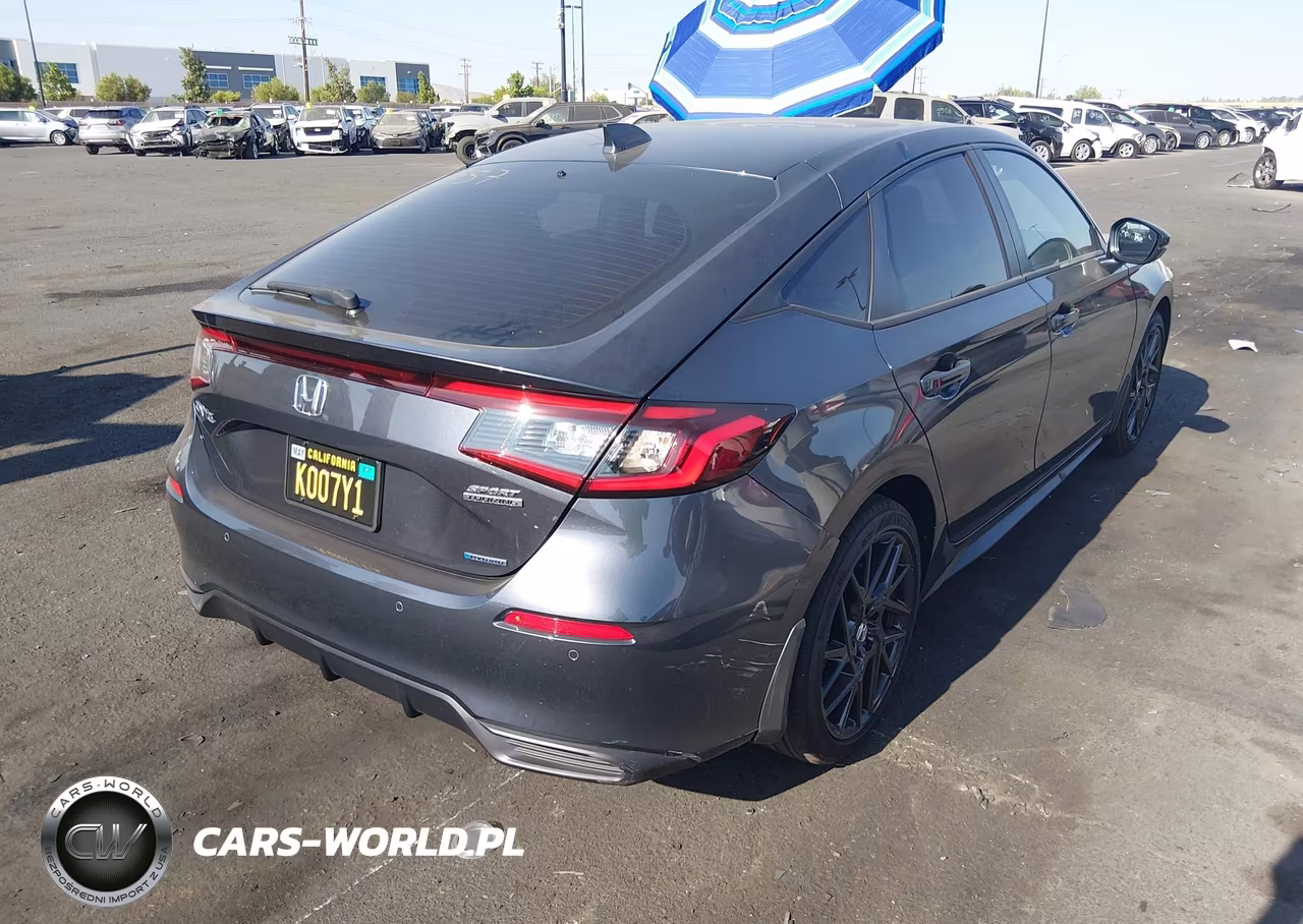 2025 Honda Civic Hybrid Sport Touring VIN:JHMFL4H97SX001957 - 4