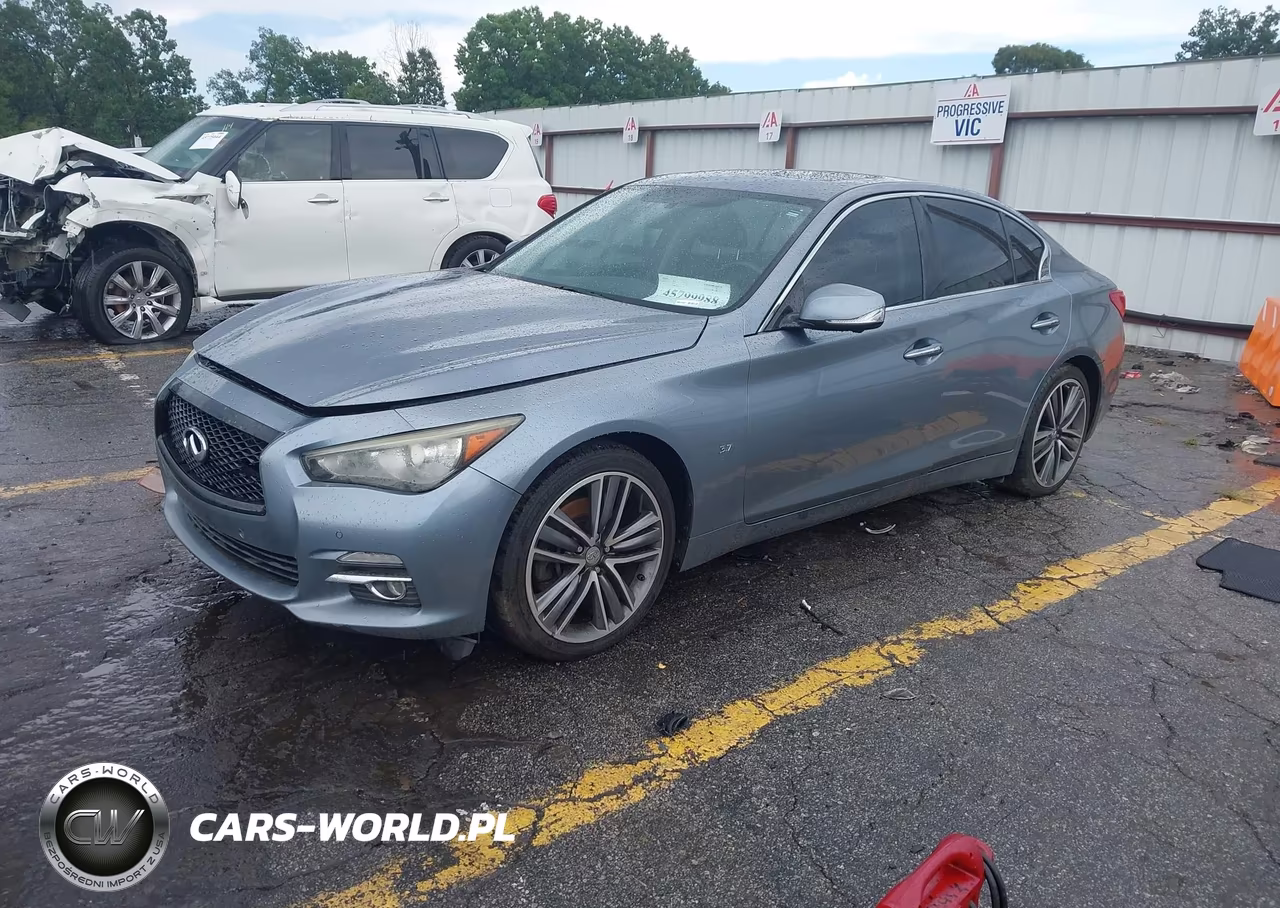 2014 Infiniti Q50 Premium VIN:JN1BV7AR3EM681161 - 2