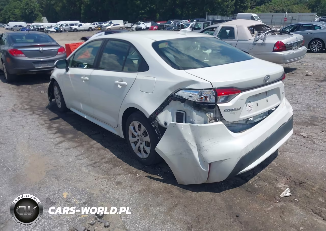 2020 Toyota Corolla Le VIN:JTDEPRAE0LJ075232 - 3
