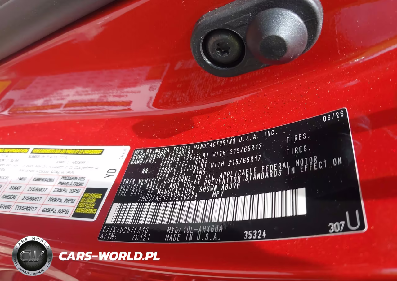 2026 Toyota Corolla Cross Le VIN:7MUCAAAG7TV210274 - 9