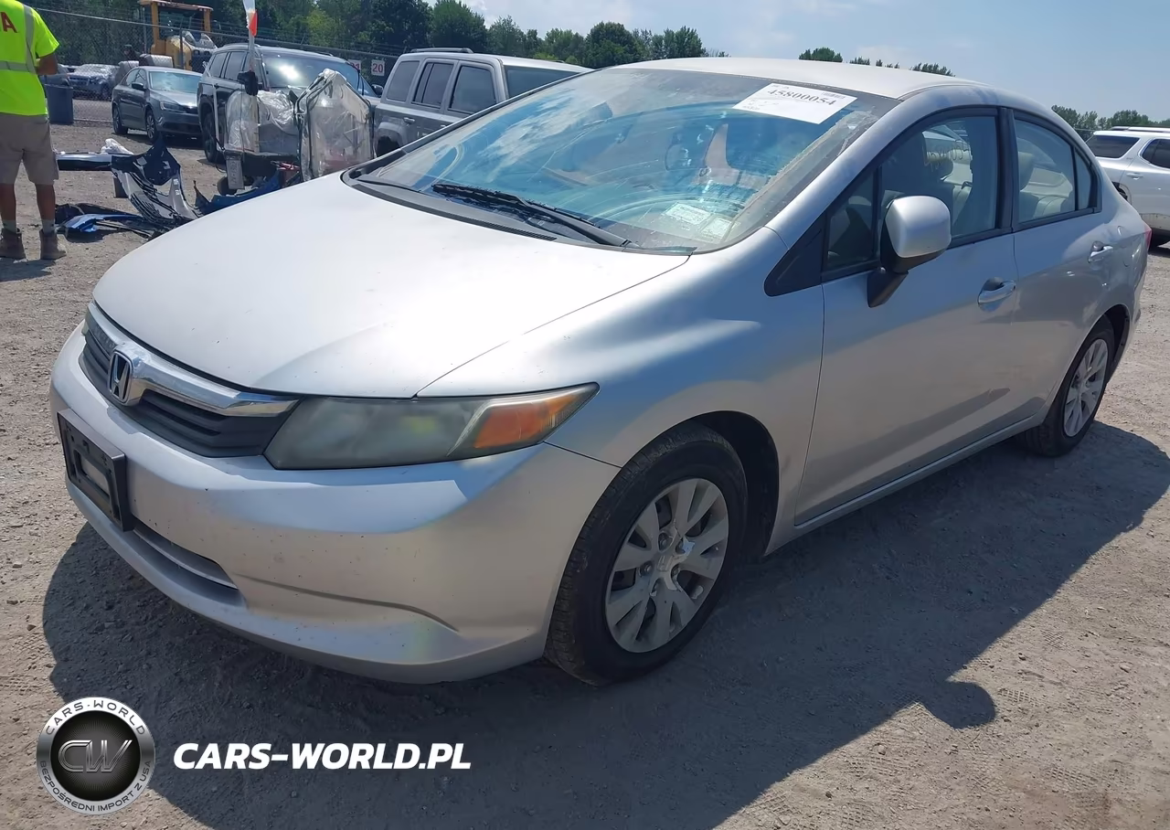 2012 Honda Civic Lx VIN:2HGFB2F51CH331769 - 2