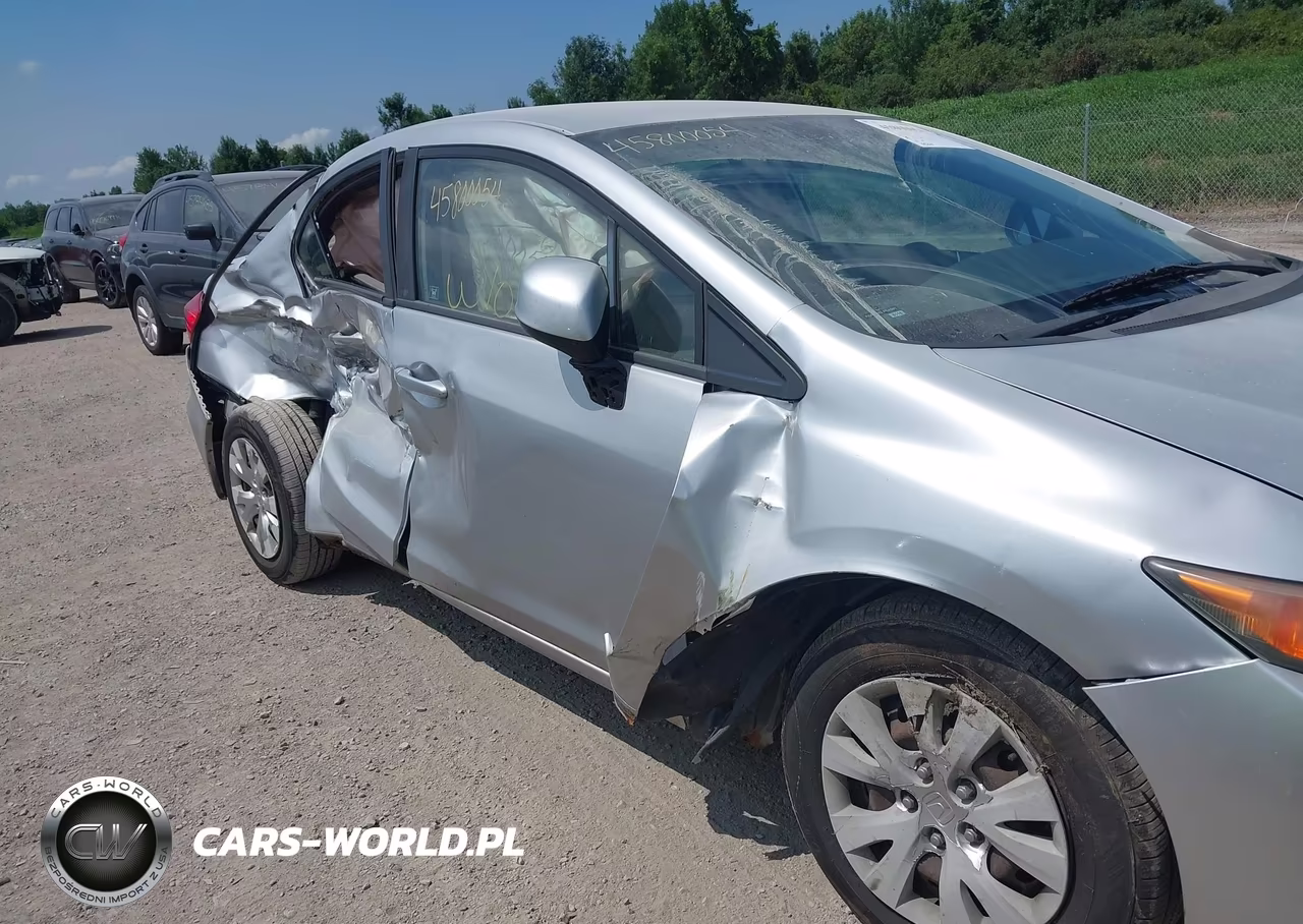 2012 Honda Civic Lx VIN:2HGFB2F51CH331769 - 6