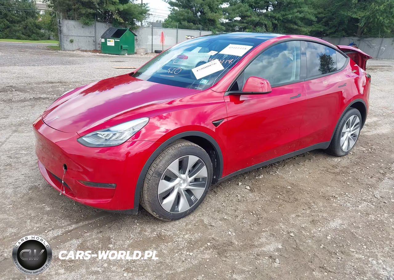 2023 Tesla Model Y Awd-Long Range Dual Motor All-Wheel Drive VIN:7SAYGDEE2PA030333 - 2