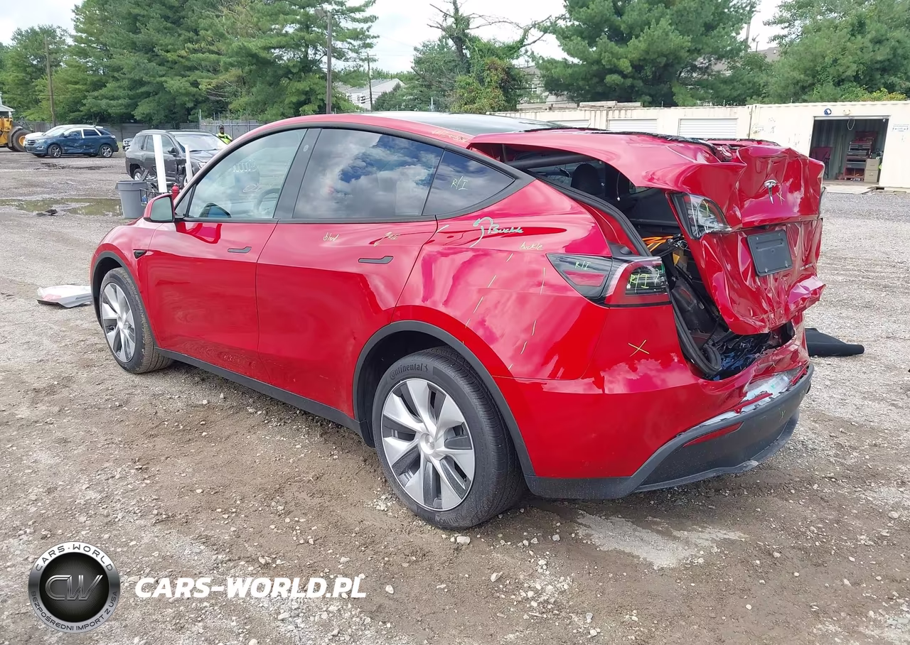 2023 Tesla Model Y Awd-Long Range Dual Motor All-Wheel Drive VIN:7SAYGDEE2PA030333 - 3