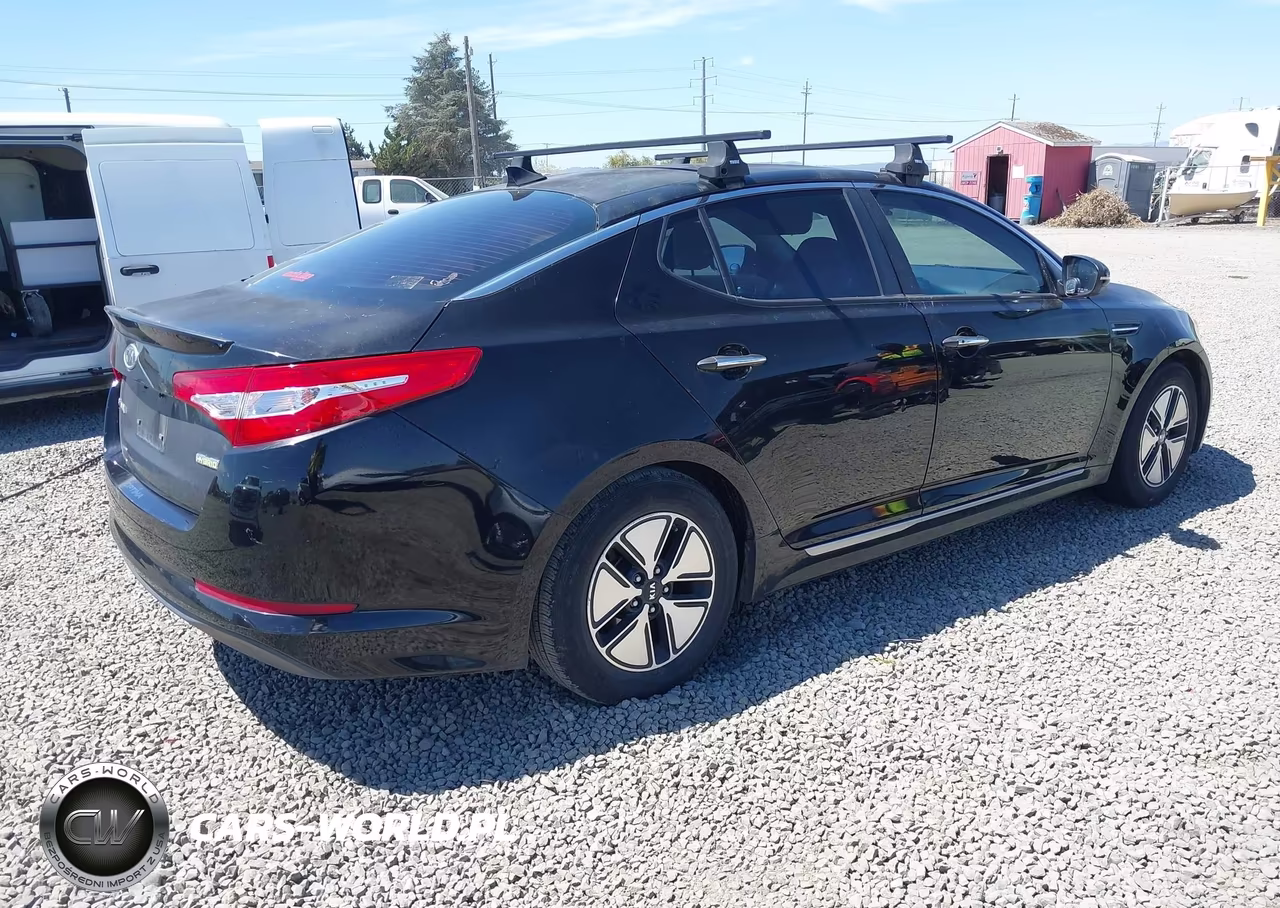 2012 Kia Optima Hybrid Ex VIN:KNAGM4AD3C5010828 - 4