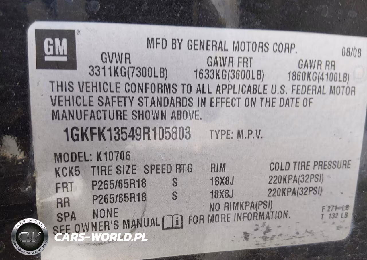 2009 GMC Yukon Hybrid VIN:1GKFK13549R105803 - 9