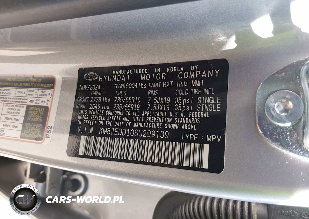 2025 Hyundai Tucson Hybrid Limited VIN:KM8JEDD10SU299139 - 9