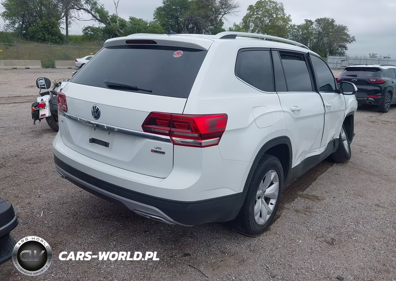 2019 Volkswagen Atlas 3.6L V6 Se W-Technology VIN:1V2UR2CA6KC560063 - 4