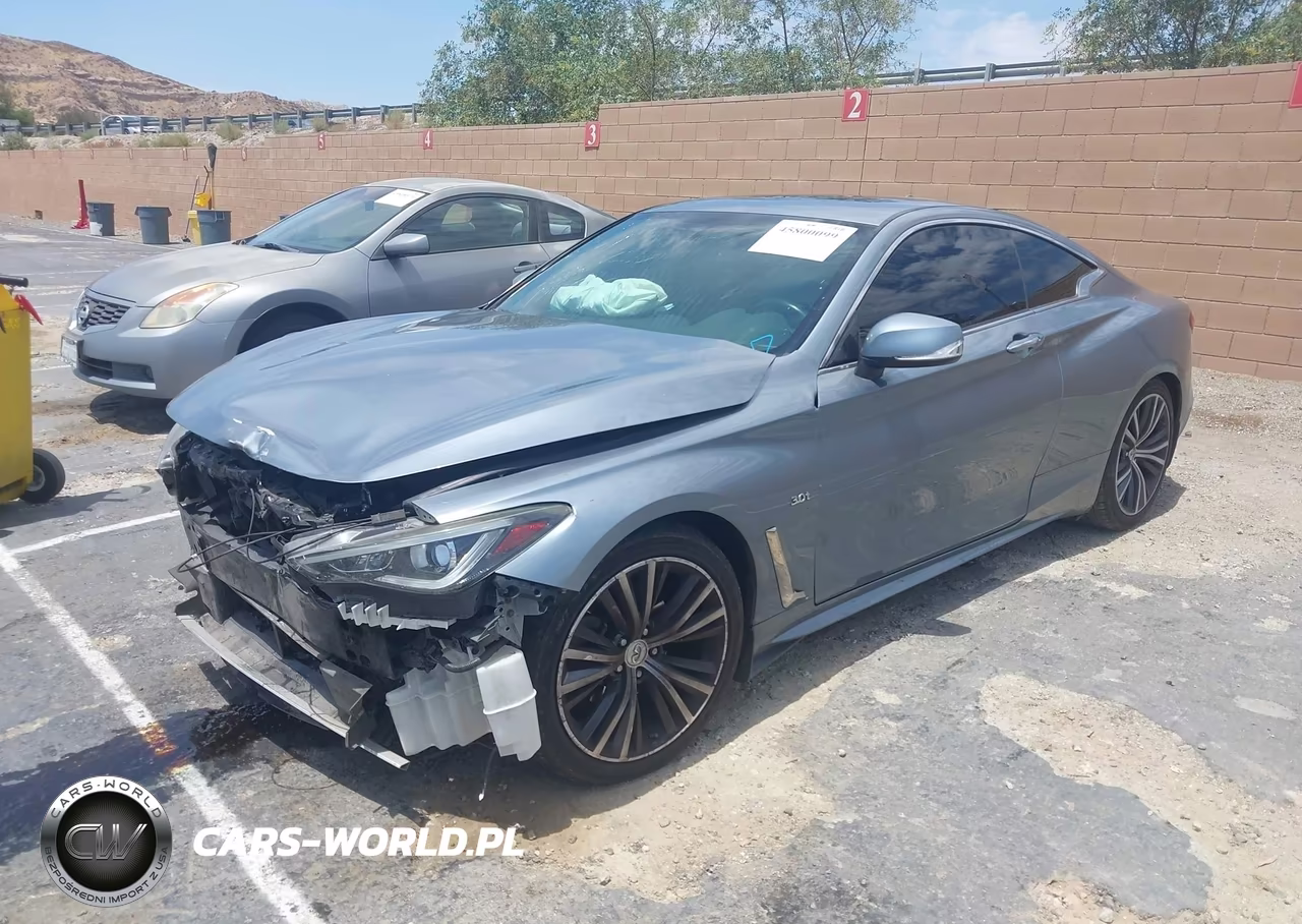 2018 Infiniti Q60 3.0T Luxe VIN:JN1EV7EKXJM343194 - 2