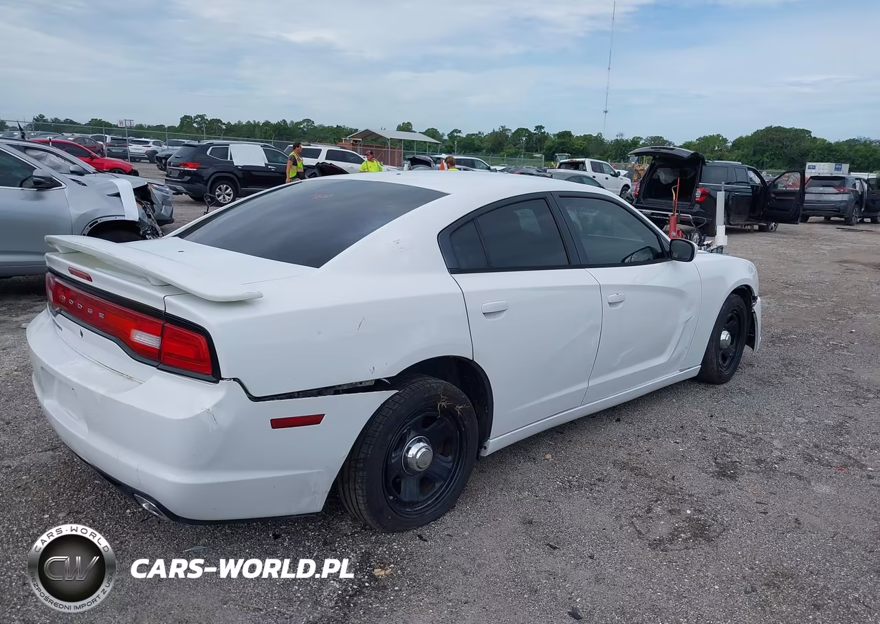 2014 Dodge Charger Police VIN:2C3CDXAGXEH220002 - 4