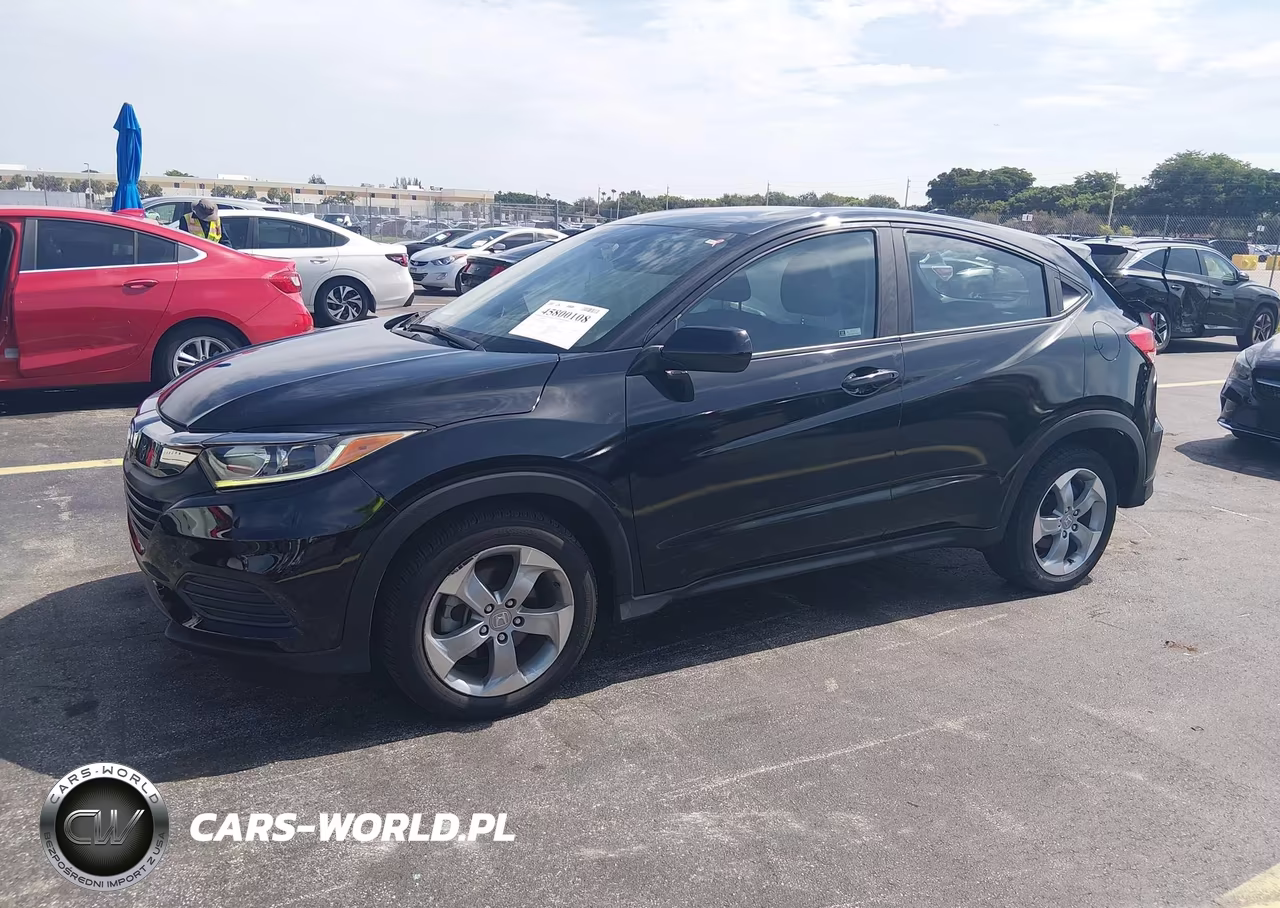 2019 Honda Hr-V Lx VIN:3CZRU6H36KG704306 - 2