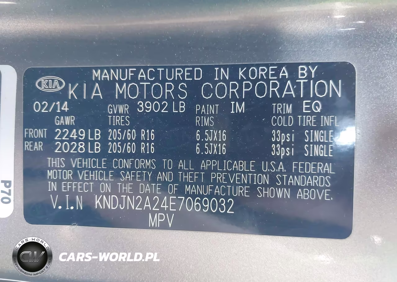 2014 Kia Soul VIN:KNDJN2A24E7069032 - 9