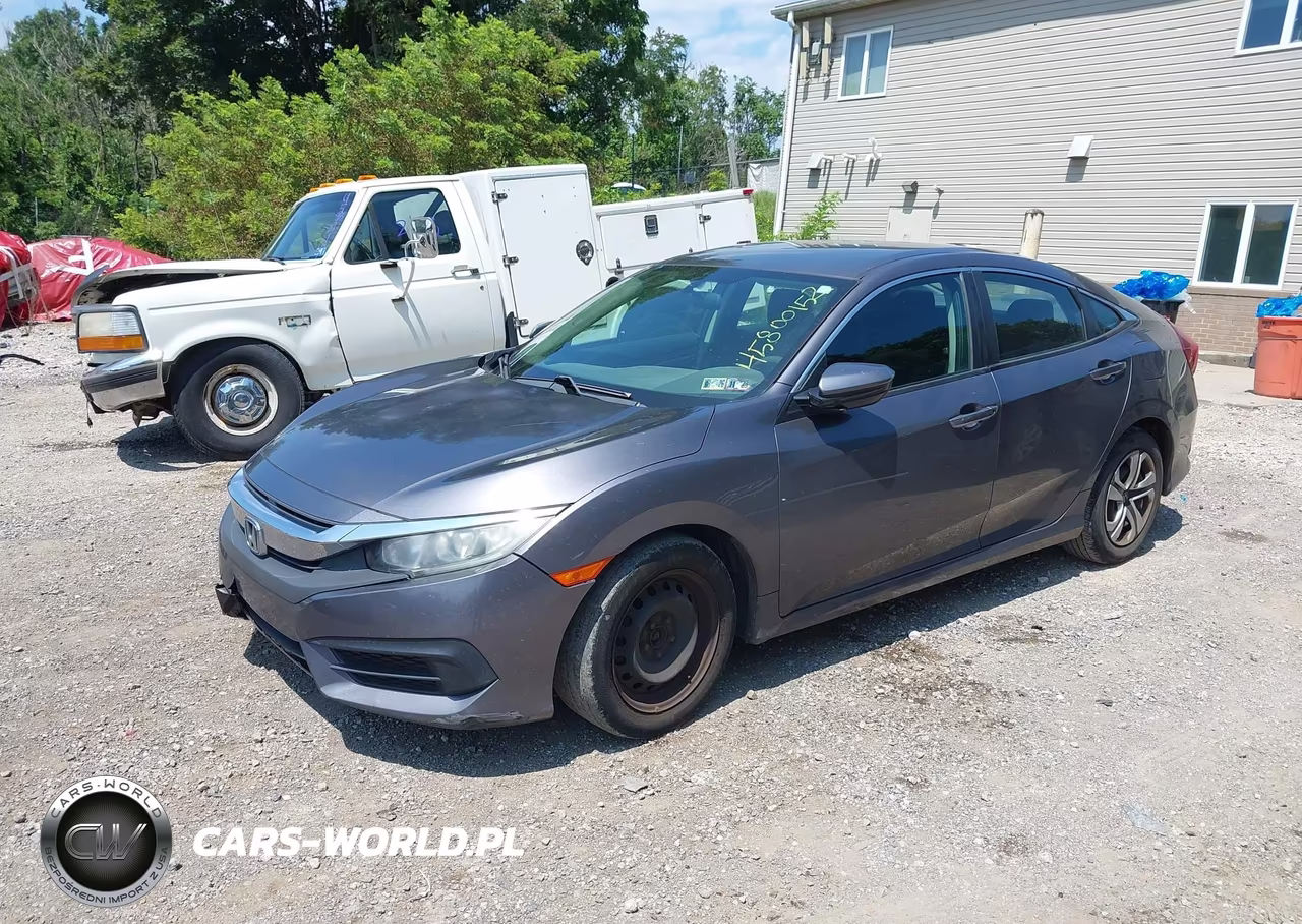 2016 Honda Civic Lx VIN:2HGFC2F52GH541624 - 2