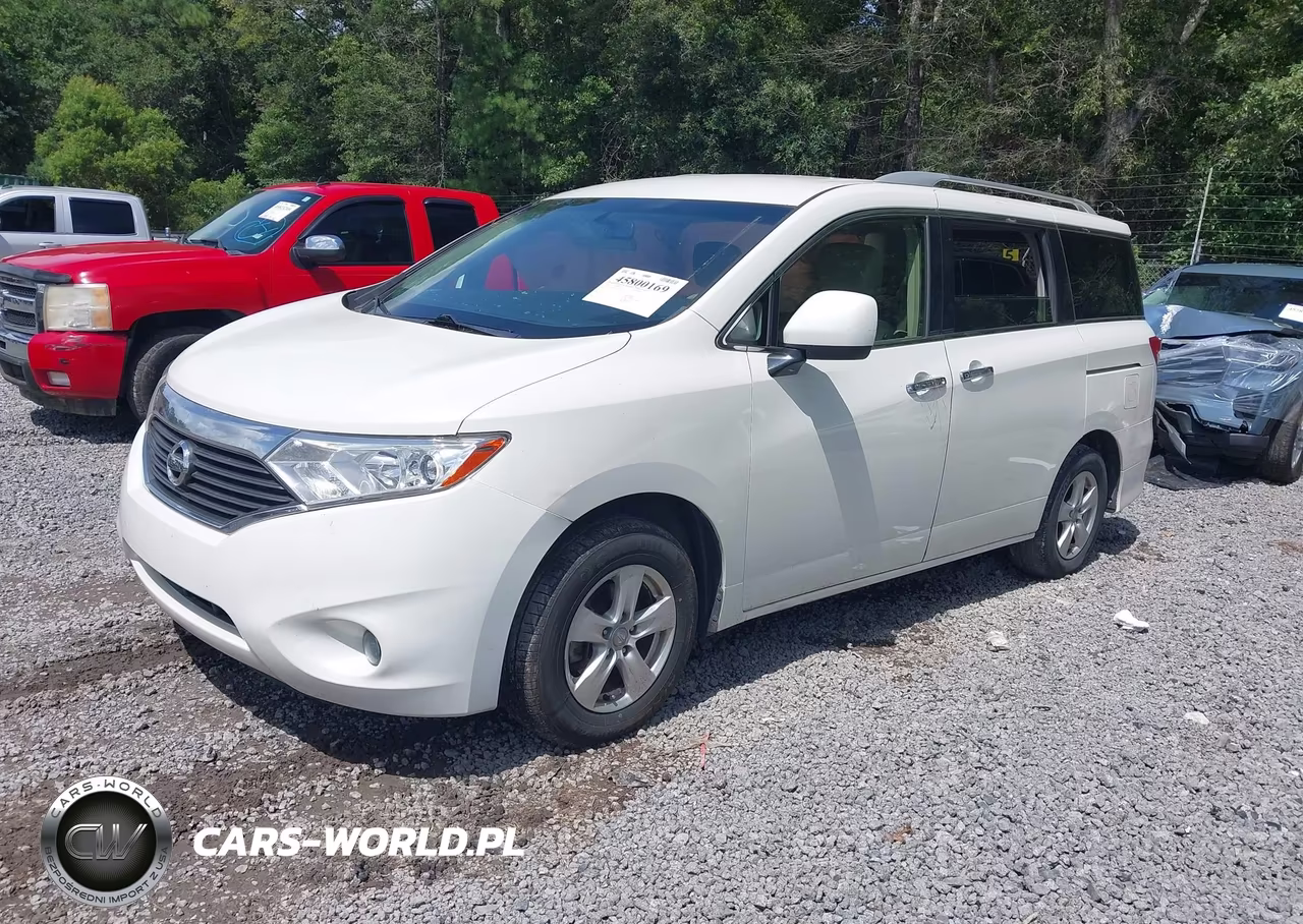 2017 Nissan Quest Sv VIN:JN8AE2KP0H9166476 - 2