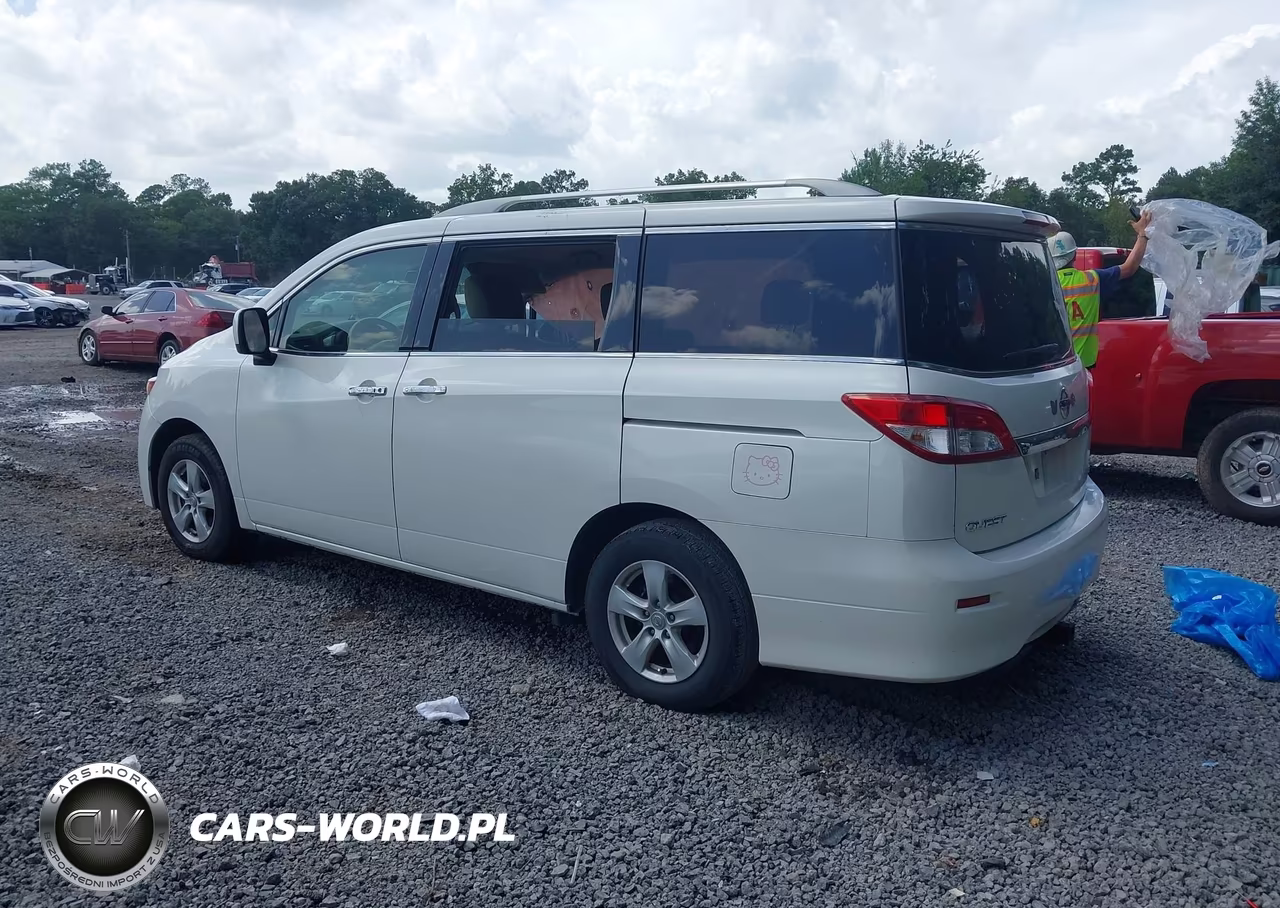 2017 Nissan Quest Sv VIN:JN8AE2KP0H9166476 - 3