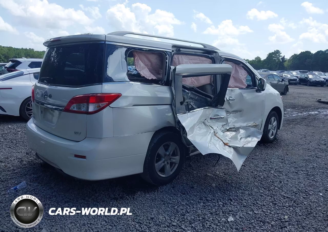 2017 Nissan Quest Sv VIN:JN8AE2KP0H9166476 - 4