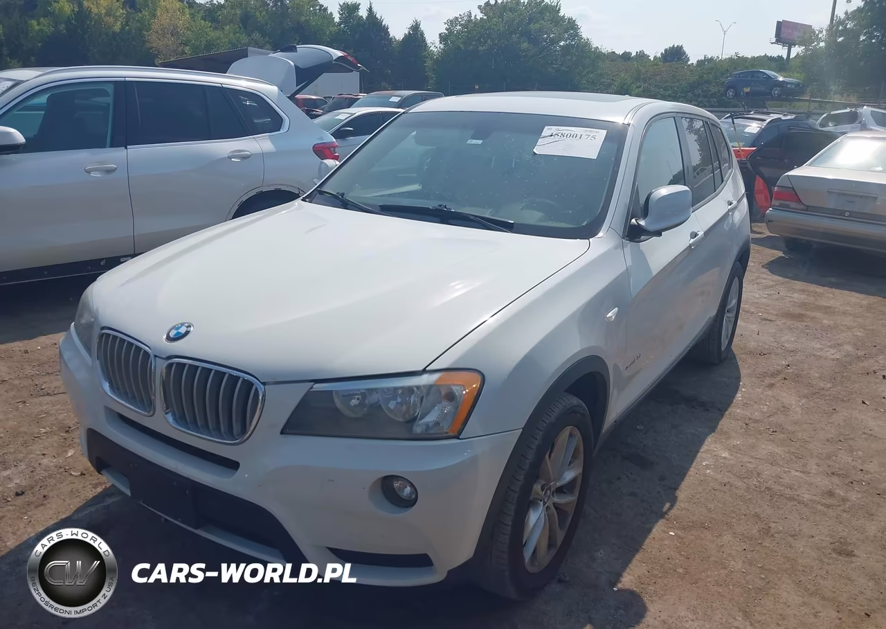 2013 BMW X3 xDrive28I VIN:5UXWX9C51D0D02521 - 2