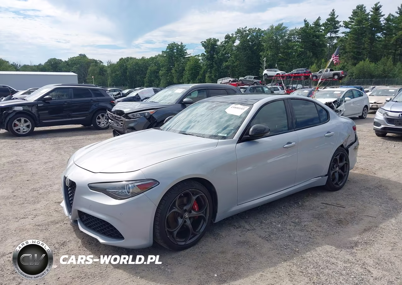 2020 Alfa Romeo Giulia Ti Sport Awd VIN:ZARFANBN4L7636306 - 2
