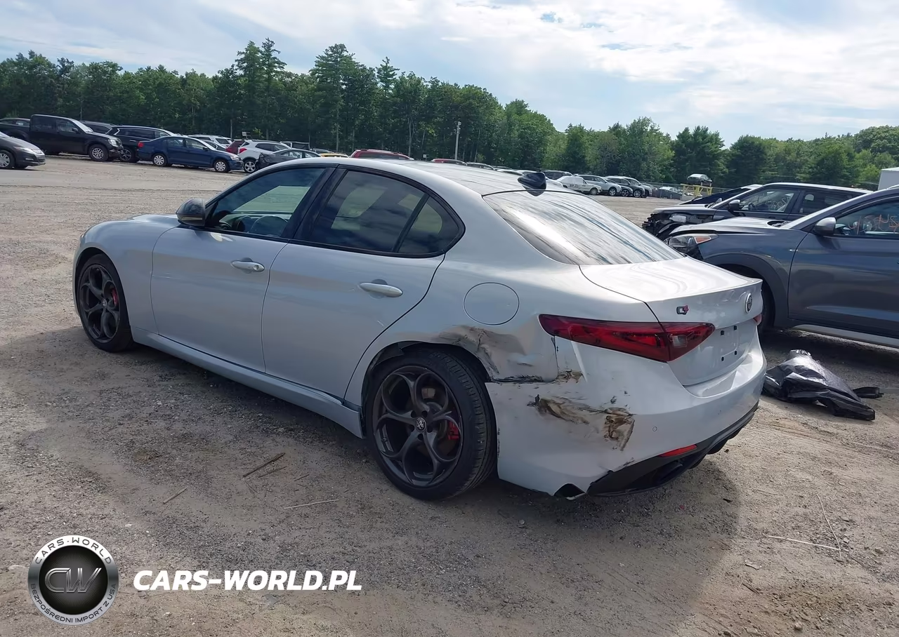2020 Alfa Romeo Giulia Ti Sport Awd VIN:ZARFANBN4L7636306 - 3