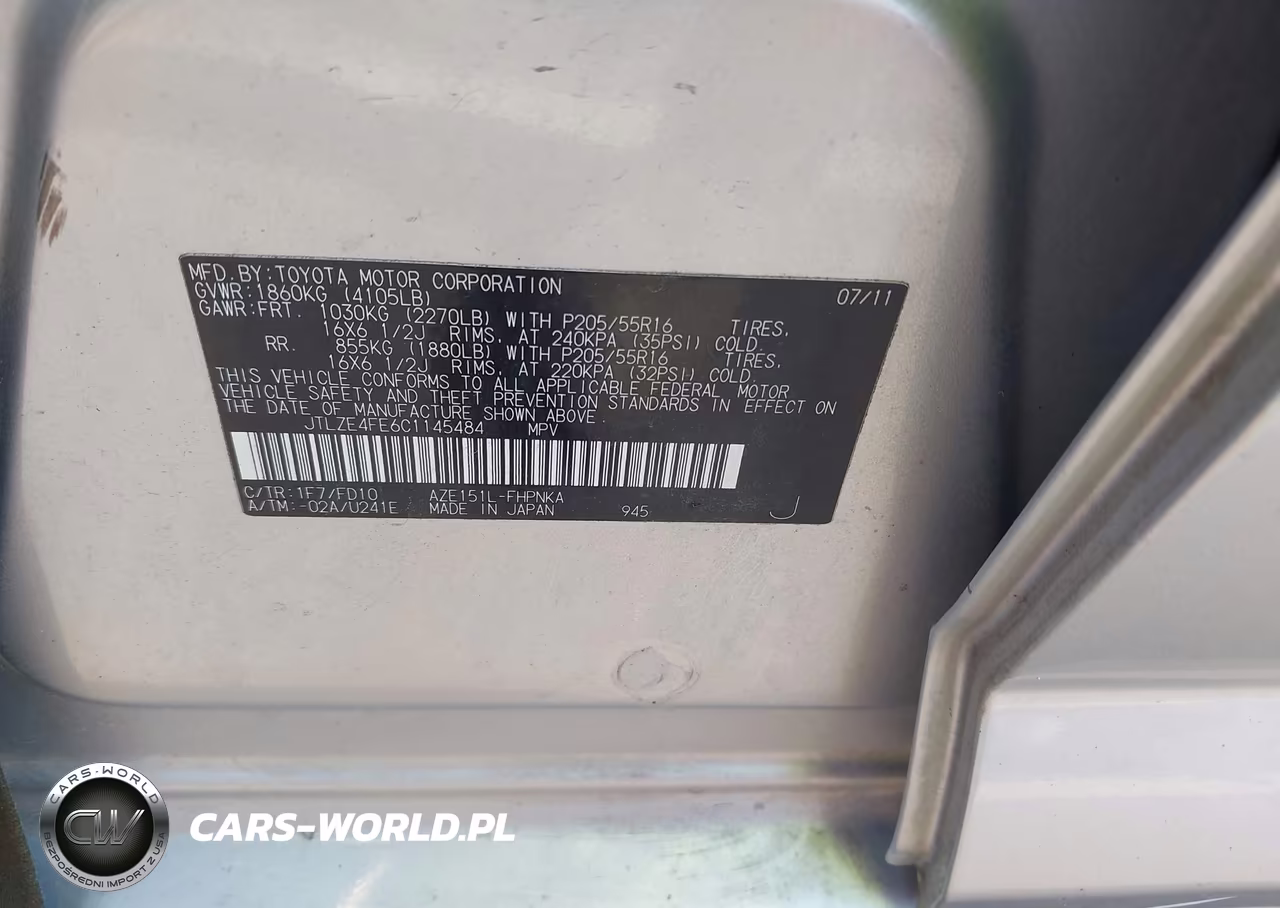 2012 Scion Xb VIN:JTLZE4FE6C1145484 - 9