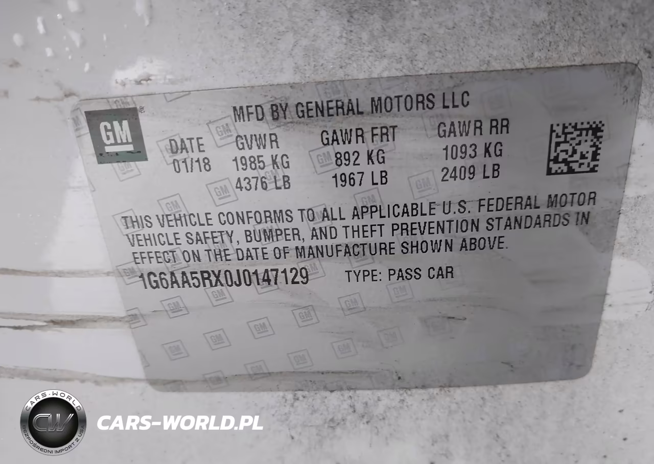 2018 Cadillac Ats Standard VIN:1G6AA5RX0J0147129 - 9