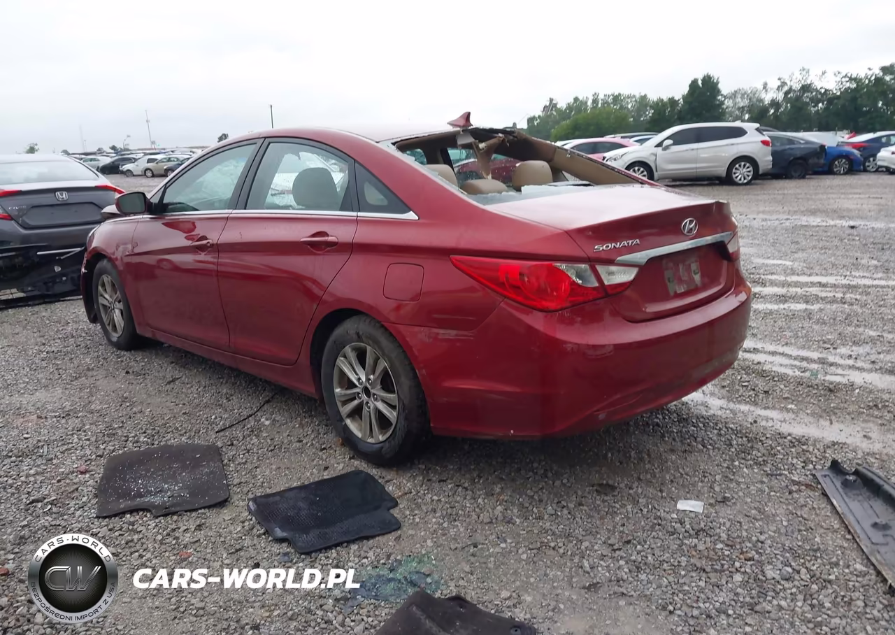 2011 Hyundai Sonata Gls VIN:5NPEB4ACXBH086651 - 3