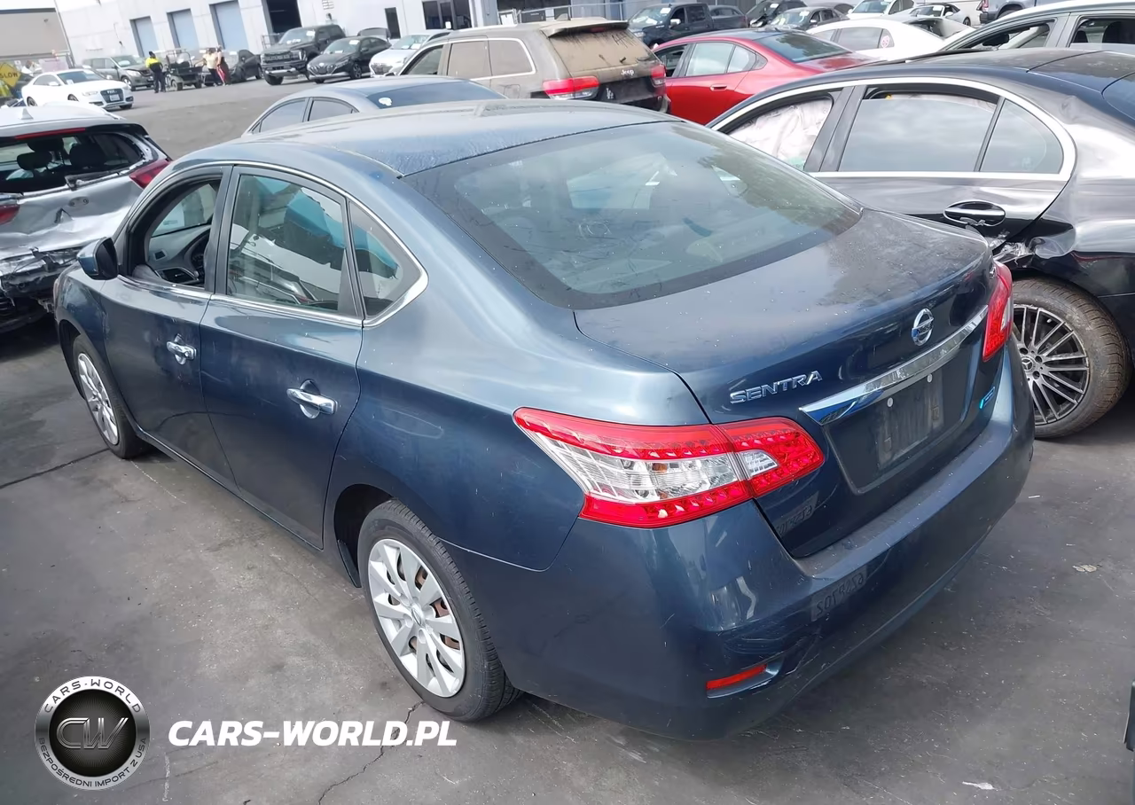 2014 Nissan Sentra Sv VIN:3N1AB7AP2EL694738 - 3