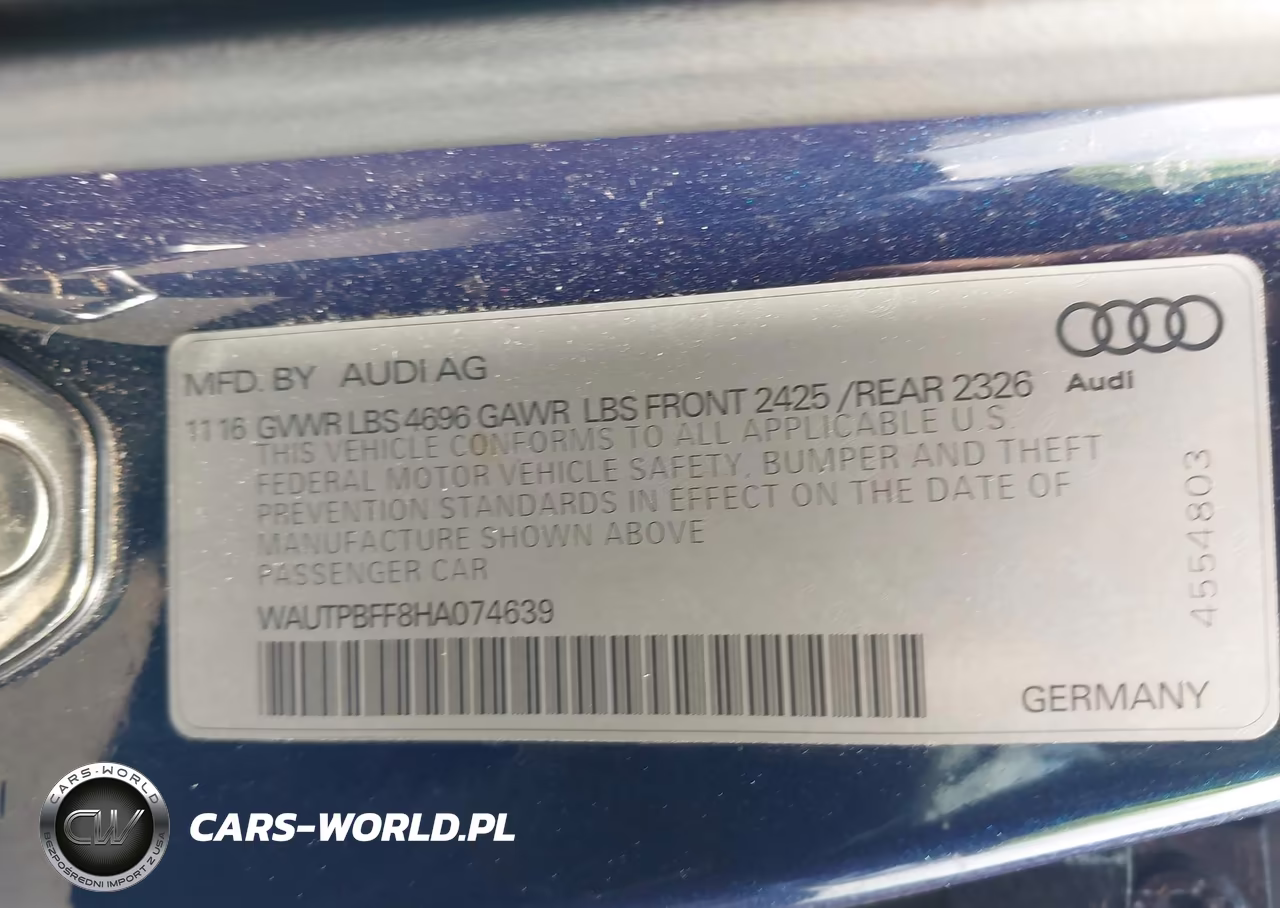 2017 Audi A3 Sportback E-Tron Premium Plus VIN:WAUTPBFF8HA074639 - 9