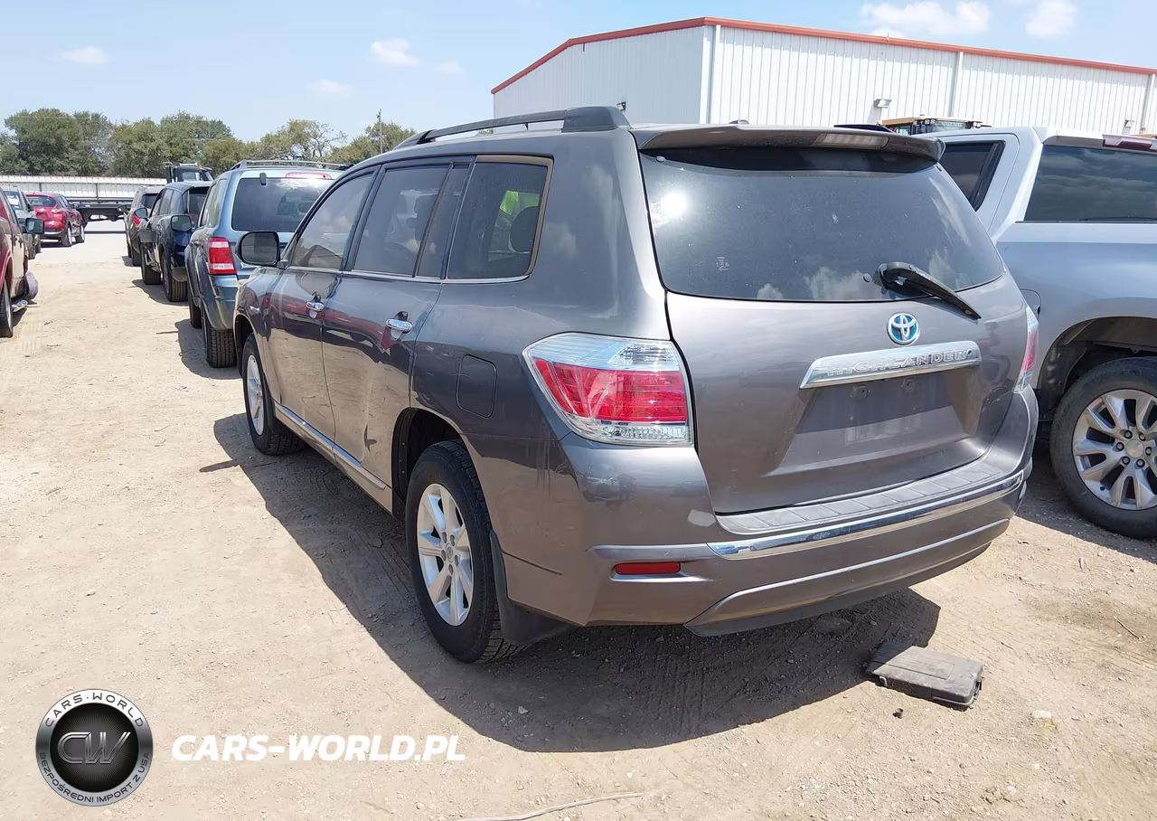 2013 Toyota Highlander Hybrid Base V6 VIN:JTEBC3EH5D2011260 - 3