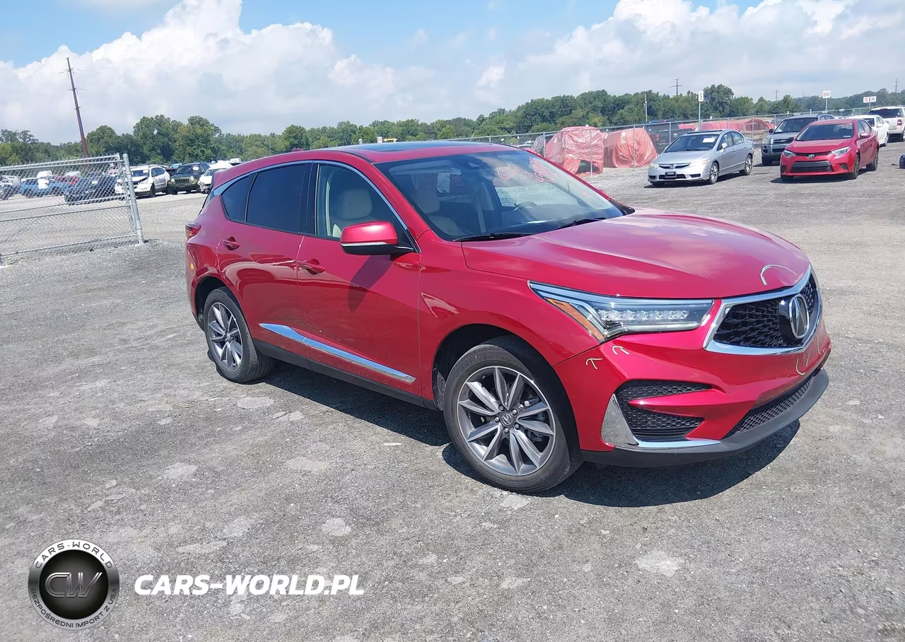 2021 Acura Rdx Technology Package VIN:5J8TC2H51ML011868 - 1