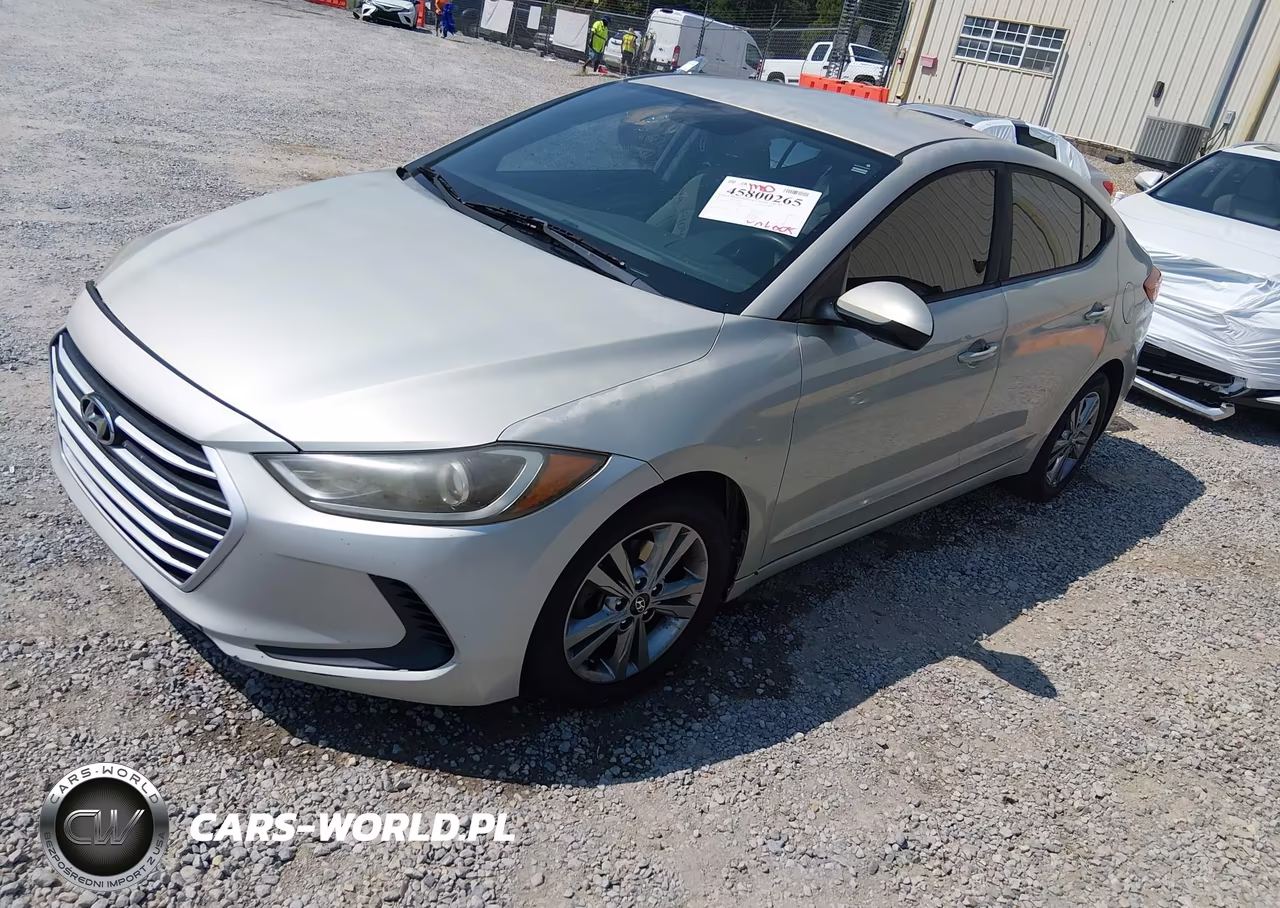 2017 Hyundai Elantra Se VIN:KMHD84LF5HU404686 - 2