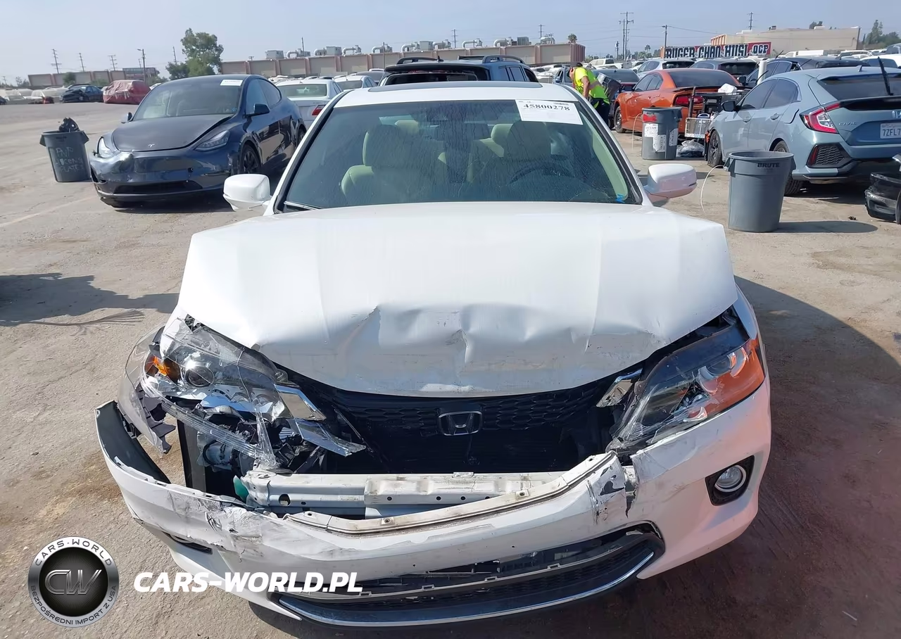 2015 Honda Accord Ex-L V-6 VIN:1HGCT2B83FA005930 - 12