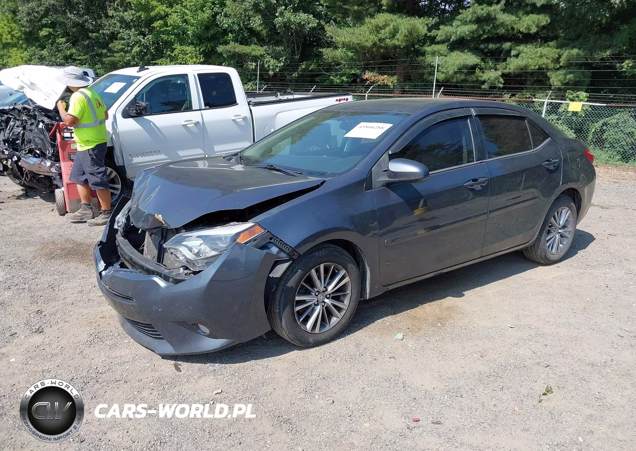 2015 Toyota Corolla Le Plus VIN:2T1BURHE6FC400614 - 2