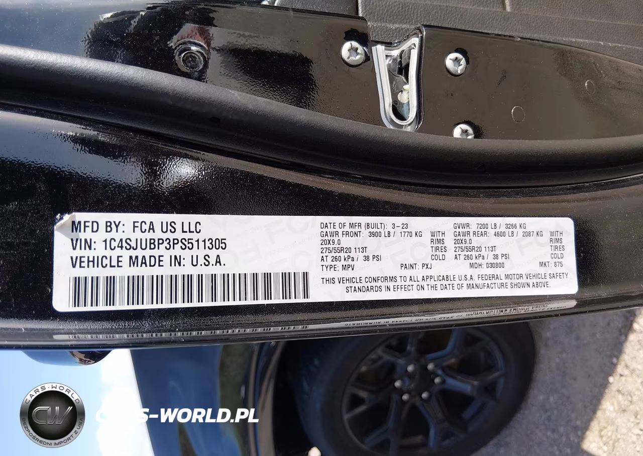 2023 Jeep Wagoneer Series Ii Carbide 4X2 VIN:1C4SJUBP3PS511305 - 9