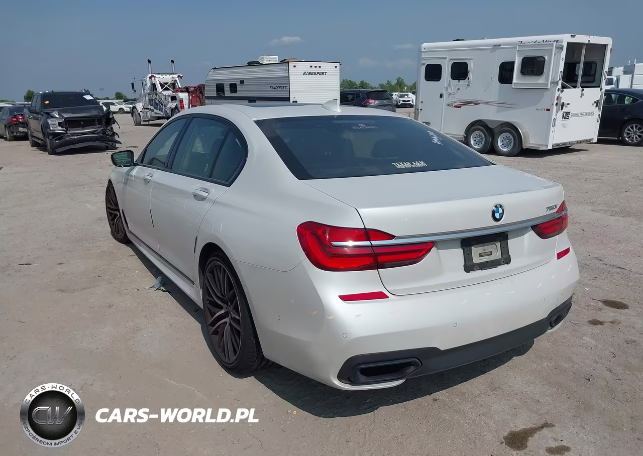2018 BMW 750I VIN:WBA7F0C57JGM23328 - 3