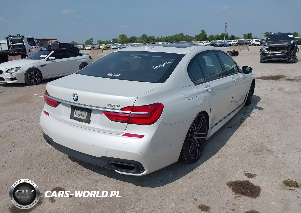 2018 BMW 750I VIN:WBA7F0C57JGM23328 - 4