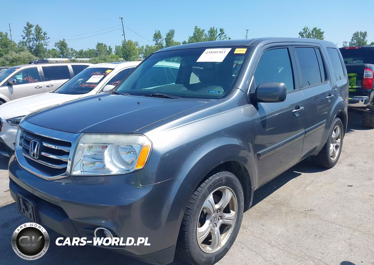 2013 Honda Pilot Ex-L VIN:5FNYF4H66DB009553 - 2