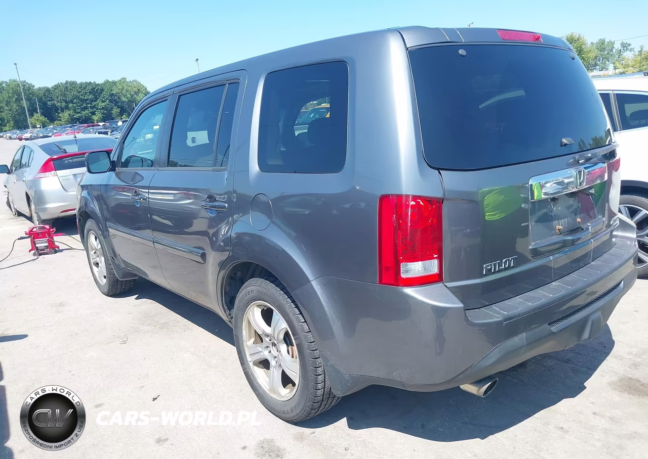 2013 Honda Pilot Ex-L VIN:5FNYF4H66DB009553 - 3