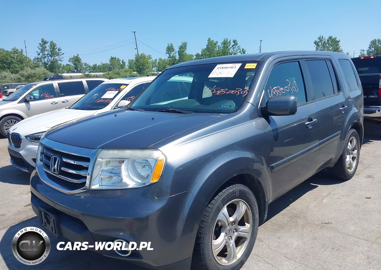 2013 Honda Pilot Ex-L VIN:5FNYF4H66DB009553 - 6